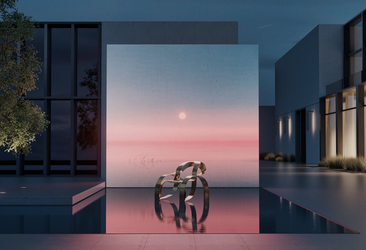 I’m so happy to present you my first ever public art piece SUN/LEAF, which consists of a digital and its physical counterpart. And also my very first exhibition in Dubai!!! #artdubai2022