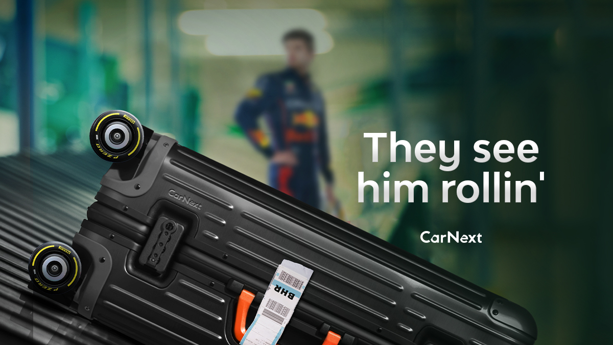 Looks like the champ has arrived. #MaxVerstappen #KeepPushing #UnleashTheLion #F1 #Formula1