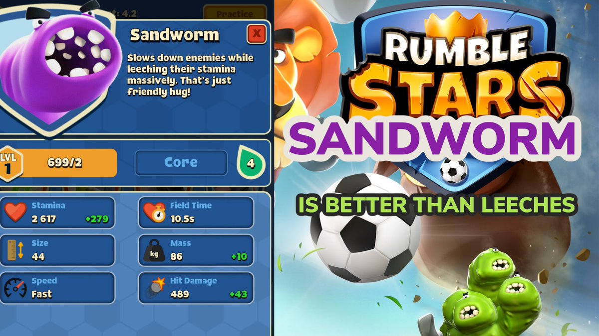 Sandworm is better than leeches! new OP defenders
youtu.be/PSFCJ0yyVsE