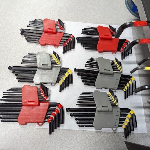 All organized and ready for a productive week! #rapidtpc #carbonfiber #composites #thermoplasticcomposites #thermoplastic #sustainability