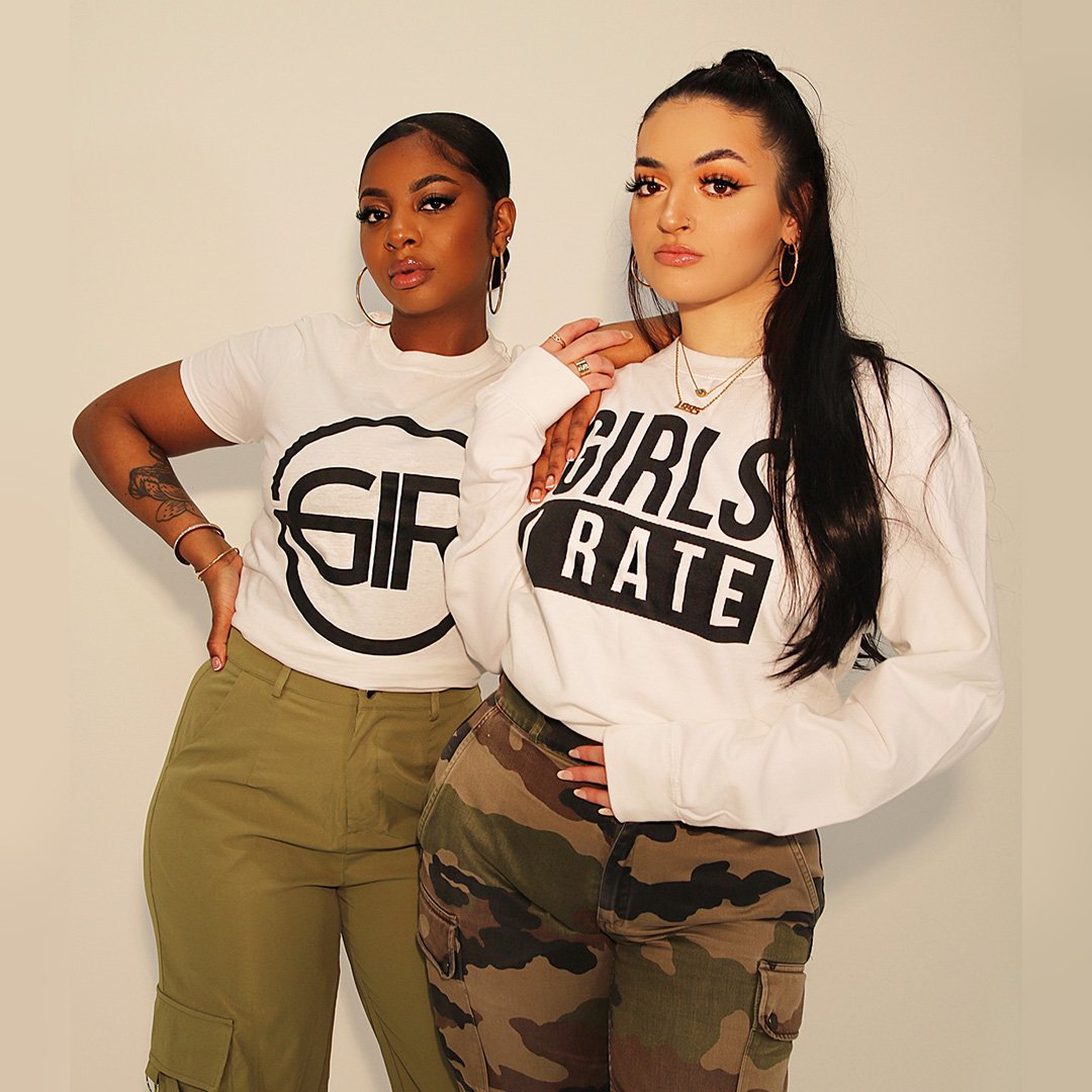 GirlsIRate's tweet photo. Hailing up @bex4L and @hayleyhxo new to the #GIRRADIO squad - taking over @KISSFresh for International Women’s Month! 🔥 

💋   Check them out and don’t forget to join the movement #GIRARMY 👊🏾 

#GIRARMY #GIRRADIO #WOMENRISEUP #Kissfresh #Internationalwomensmonth #GIRLWERATE https://t.co/CVYwjZTURa
