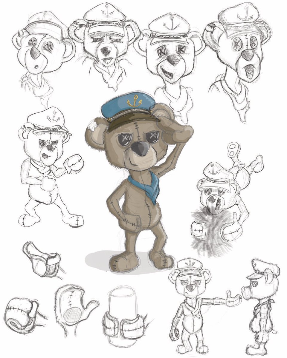 rob_rochford's tweet photo. People of twitter I present CAPTAIN CUDDLES! I have started my preproduction of my short film project I’m very excited! First of many pre-production, production, postproduction, and eventually the film to come!#preproduction #production #characterdesign #captaincuddles https://t.co/2FOv9Uanuf