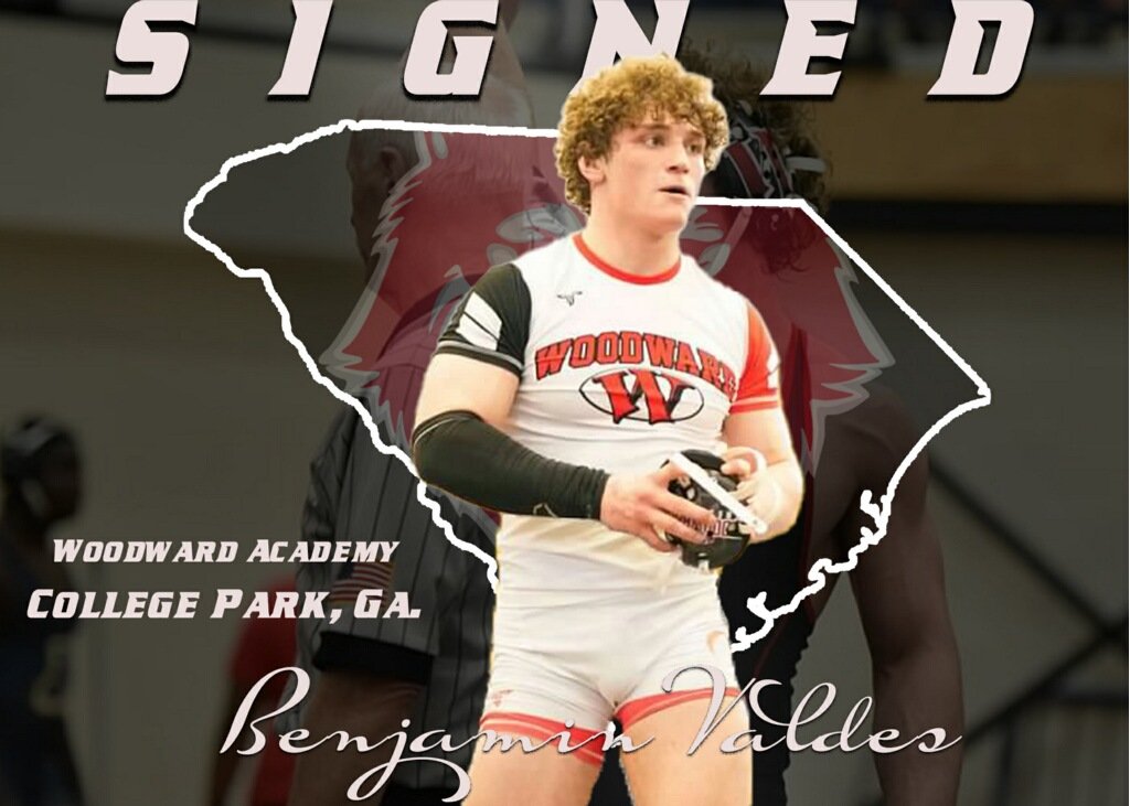 NewberryWrstle's tweet photo. We officially welcome Ben Valdes from Woodward Academy in College Park, GA to the family!  #GoWolves #WhereChampionsAreMade https://t.co/AKsIEruyVp