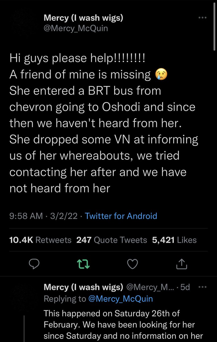 iSlimfit's tweet photo. It’s a good development that the driver of the BRT bus Bamise entered has now been arrested. But it’s very disheartening that the arrest wasn’t made several days ago when the incident was first reported. The friend even gave the bus number. Maybe she wouldn’t have died by now. https://t.co/faZW8EDZ38