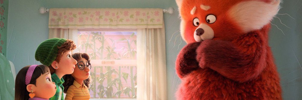 manuelsbento's tweet photo. #TurningRed is undoubtedly the riskiest work in #Pixar history. #DomeeShi and #JuliaCho unapologetically approach the sensitive topic of (female) puberty in a quite shocking, positively impactful manner. One of the best films of the year so far.
REVIEW➡️ https://t.co/c4RezljvTx https://t.co/mJTDHESaz6