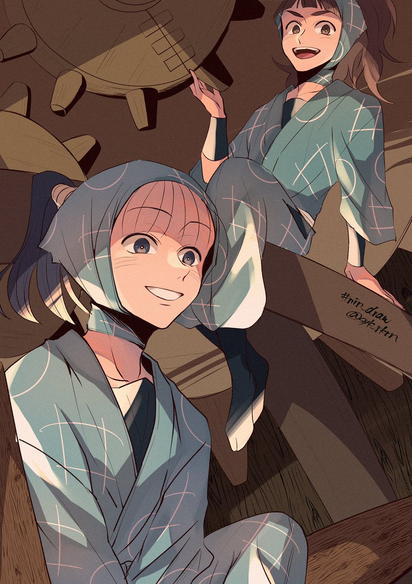 nin_draw 夢前三治郎＋笹山兵太夫