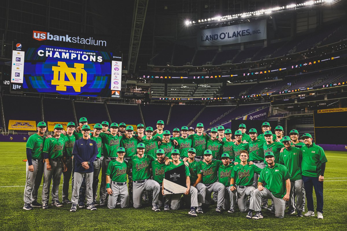 Notre Dame Baseball tweet media