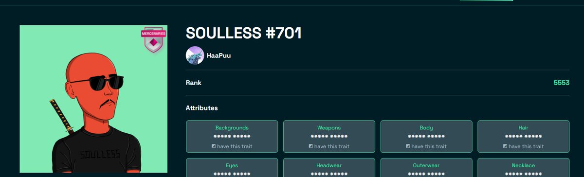 ZillinkPower's tweet photo. This dude's rank is 5553/5555! 

Gonna set a floor price on him! Anyone setting lower than him is FUDDING @SoullessCitadel 🤣

The last shall be the first! 

#Zilliqa #gZil #TSC #BuildOnZil https://t.co/XtySsdaGYw