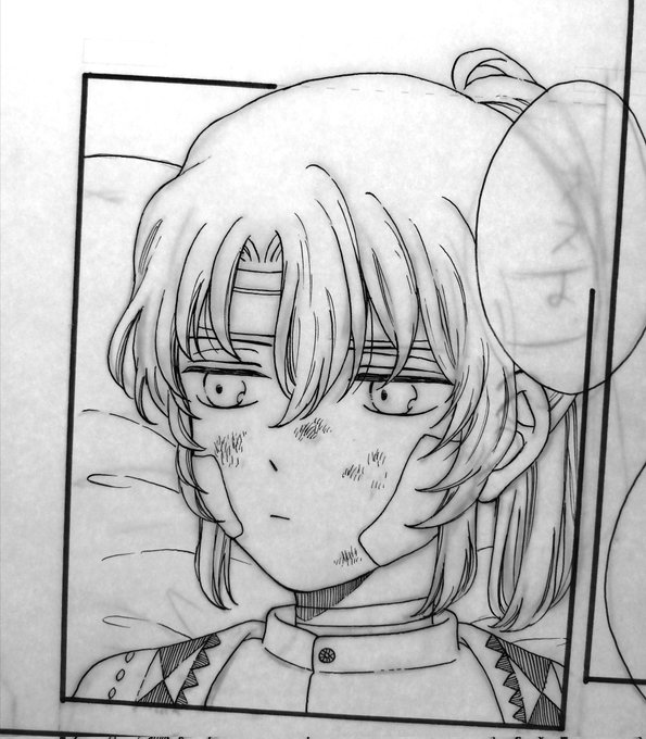 週ドロ漫画を描いてて締切に追われてないペン入れはただただ楽しい…(先週のお題だから…遅刻……だけど…) 