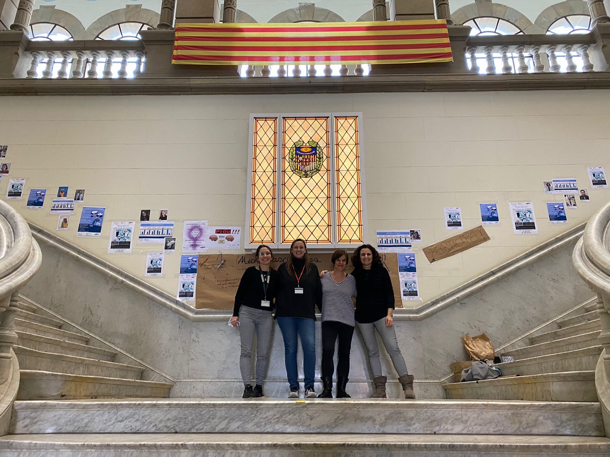 Subcomissió d'Igualtat Campus Clínic (@clinicsub) on Twitter photo El hall de la facultat de <a href="/CampusClinicUB/">Campus Clínic UB</a>  ja està preparat pel #8M ! El hall de la facultat de <a href="/CampusClinicUB/">Campus Clínic UB</a>  ja està preparat pel #8M !