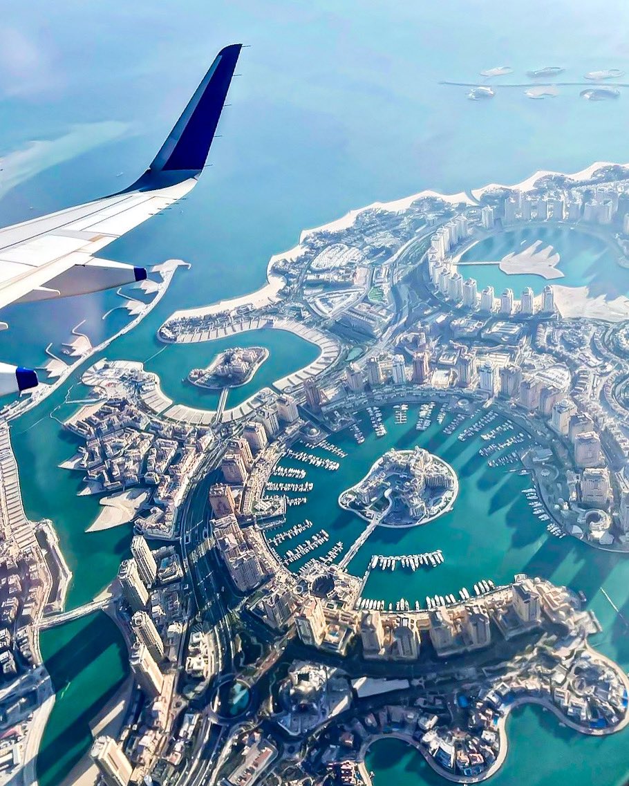 IndiGo6E's tweet photo. Hint: The next #FIFA world cup is being hosted here. Guess the city👇

#LetsIndiGo #Aviation #Guess https://t.co/puqt4ktFo4