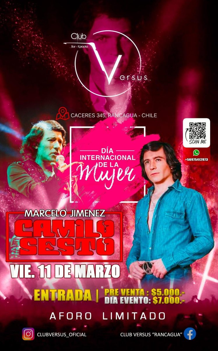 CamiloHomenaje's tweet photo. Este viernes estaremos en Rancagua. https://t.co/7JgyxtOavZ