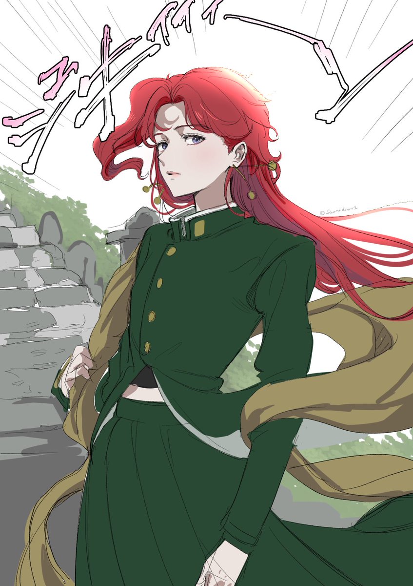 frontdown1's tweet photo. 카쿄인녀 #jjba https://t.co/NHGfvBOjx5