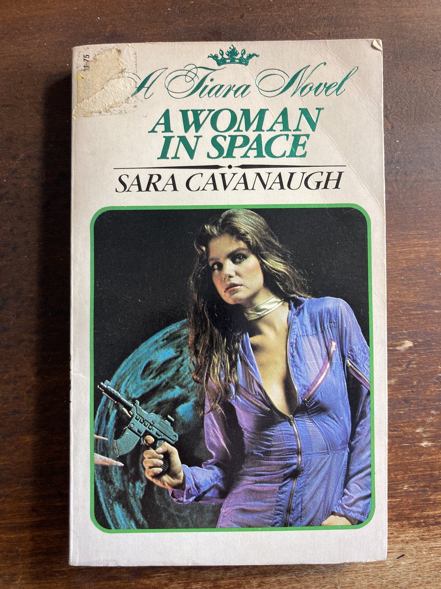 JAStokesNJ's tweet photo. The only Tiara Novel on my shelves - 1981, cover artist not attributed #spacemaid https://t.co/kf7yyGbXMn
