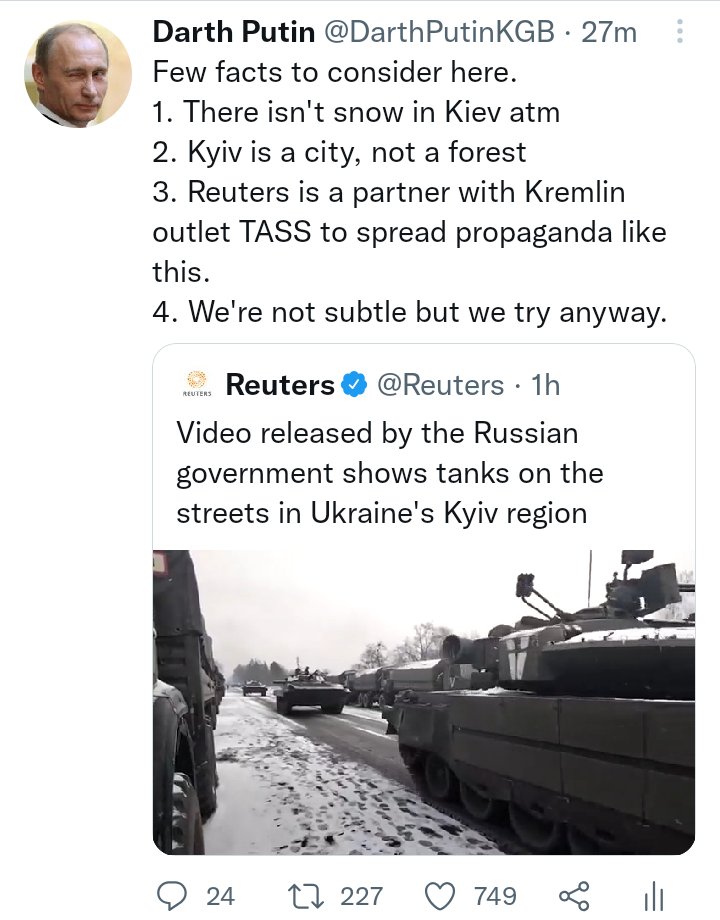 Darth Putin tweet media