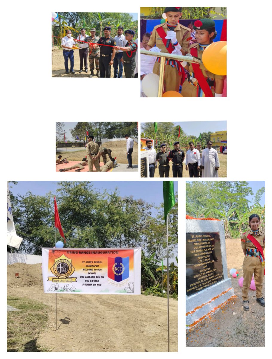 Firing range inauguration at ST JOHN'S SCHOOL, Sambalpur.