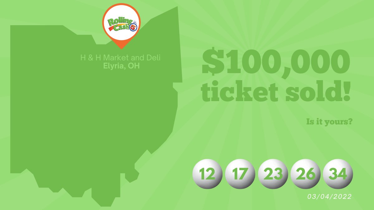 Ohio Lottery on Twitter "One lucky player celebrated the weekend with