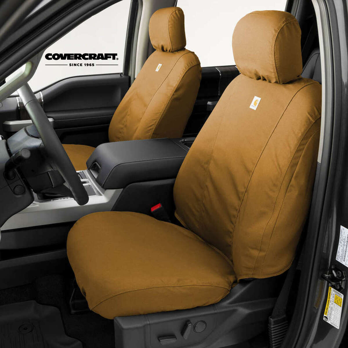 Kauffsdotcom's tweet photo. Don't let the good looks of the Carhartt SeatSaver Custom Seat Covers fool you. Protect your seats with Carhartt's SeatSaver Custom Seat Covers. https://t.co/2Z6OuxnlFF