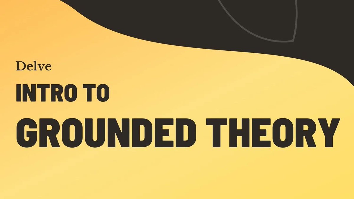 delvetool's tweet image. Introduction to Grounded Theory Webinar with Delve.  Learn how to discover new theories based on the collection and analysis of real-world qualitative data. Watch the recording from this online tutorial.

delvetool.com/gtwebinar