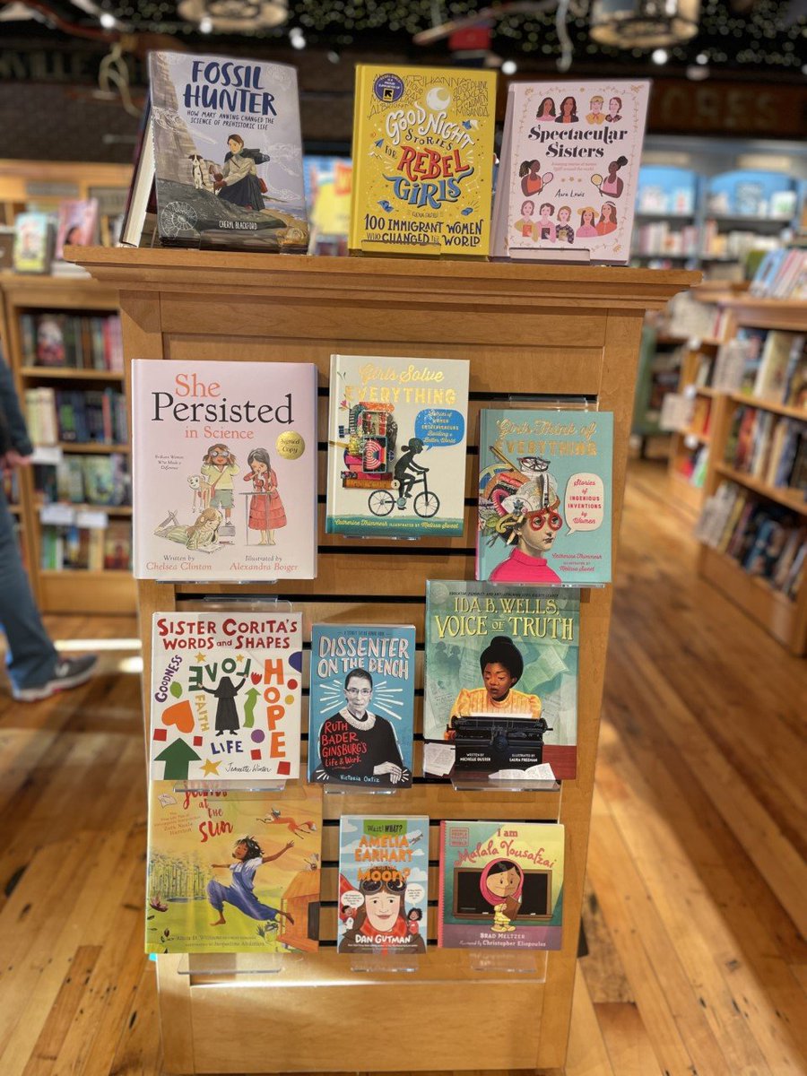 Some #kidlit books to celebrate #WomensHistoryMonth! anunlikelystory.com
@storiestolife @_jacqueline_ill @DanGutmanBooks @NYRBooks @bradmeltzer @ChrisEliopoulos @penguinkids