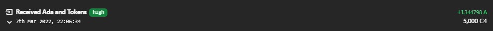 _mnibubuy's tweet photo. well, what do we have here! received 5K $C4 tokens from @CardanoCrocClub giveaway🎉! join the discord (https://t.co/ETUziu7WOC) & be part of one of the best #CNFTCommunity. thanks @bofke1992 and to the rest of the team! #CardanoCrocsClub #RadioactiveCrocs #swampstaking #cNFT https://t.co/hLRIwKjUjw