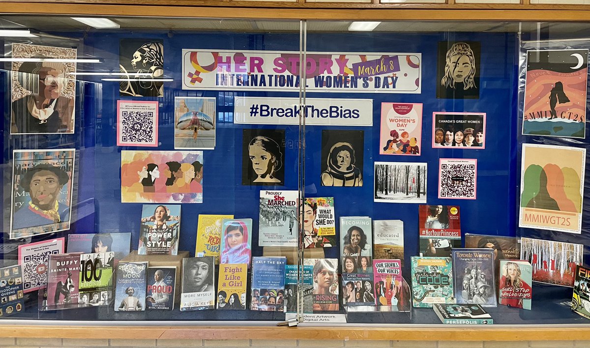 PortCreditLLC's tweet photo. Celebrating women’s day @PortCreditLLC @PeelSchools @pslta @womensday 
#IWD2022
#womensday
#internationalwomensday
#breakthebias2022 https://t.co/o9LyrE39FK