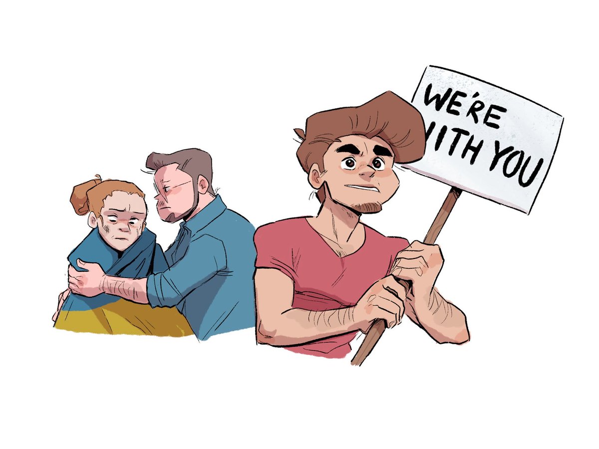 Art is one of the greatest powers of the world. Together, we can make a difference.

Please take a moment and donate to your favorite charity in aid of Ukraine!

Doctors Without Borders 

bit.ly/35wx3HZ

#comics4ukraine