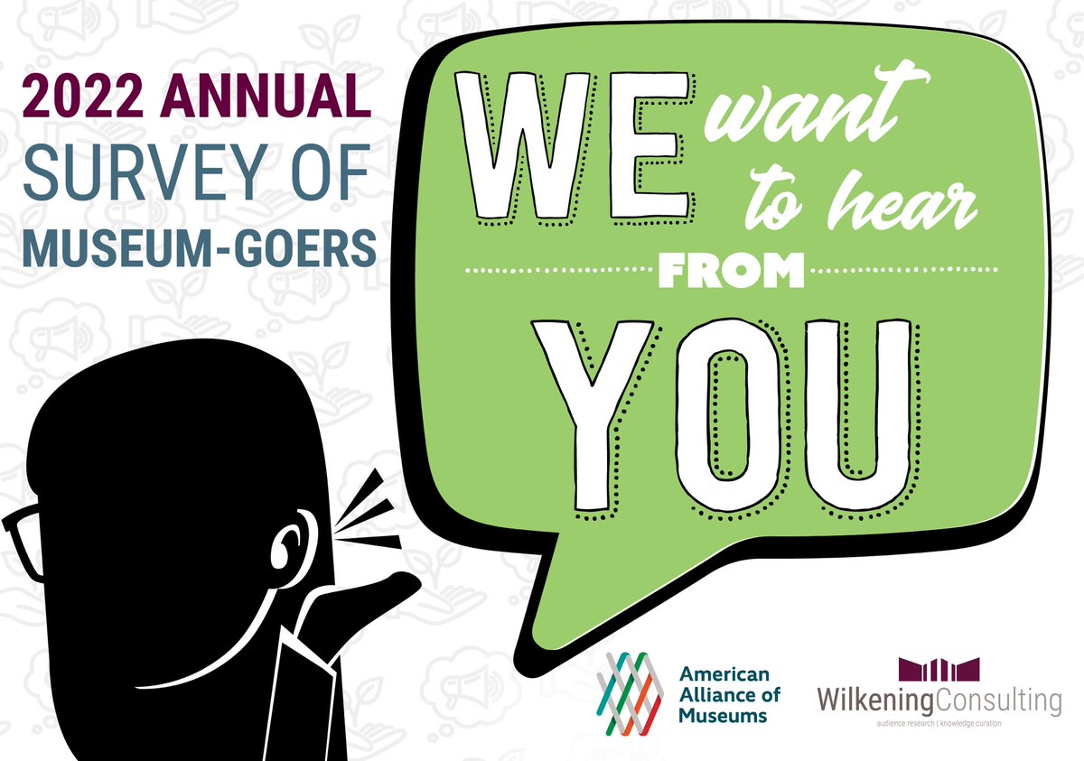 From how museums (like ours!) can support your wellbeing in these tumultuous times to how we address challenges our society is facing, we need to hear your thoughts. Will you please take our survey? bit.ly/3IP6e00