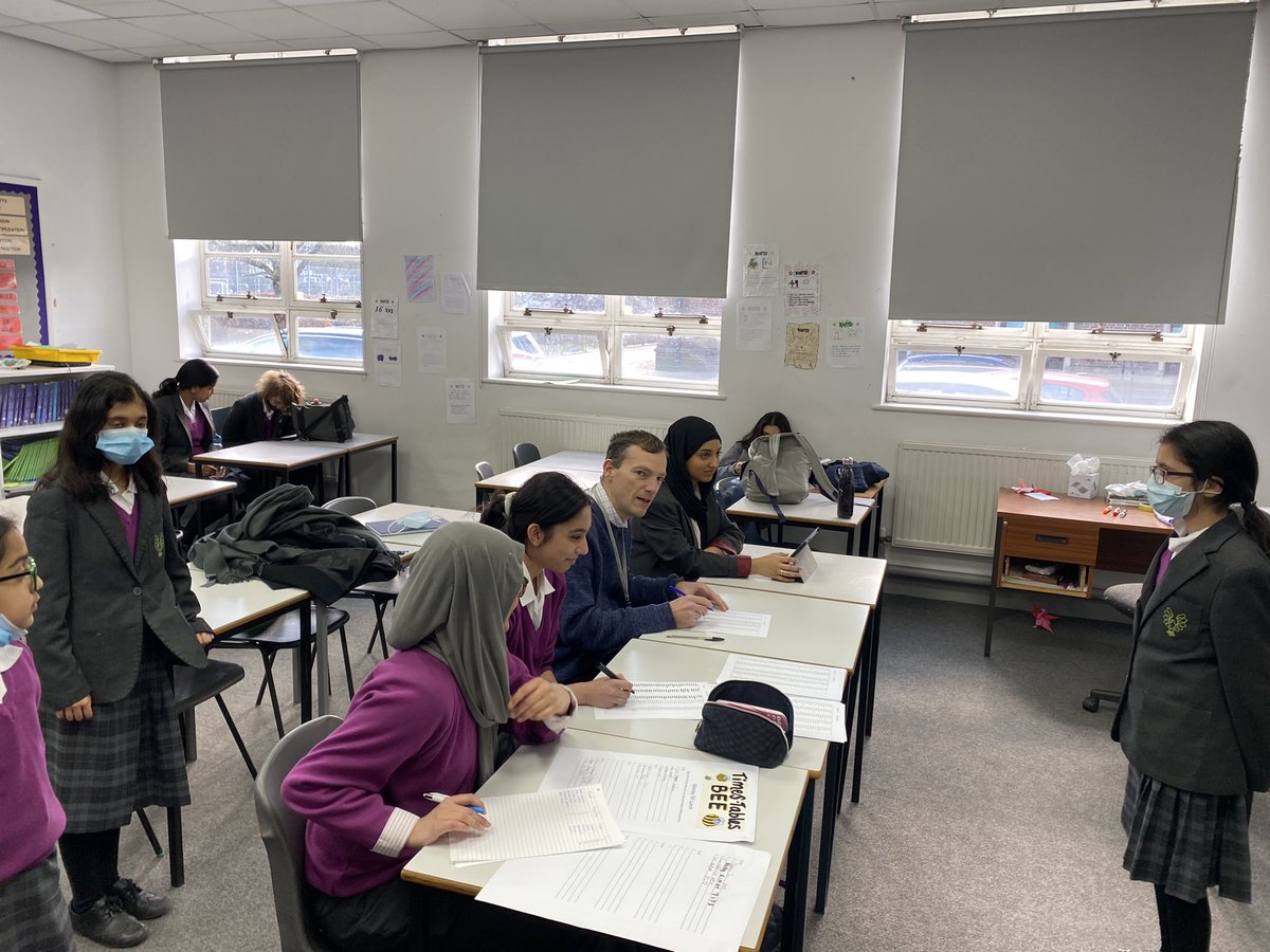 BGS_Maths's tweet photo. Times Tables Bee starts back this week 🐝 Sign up for the heats in the Green Room. Every entry gets a House Point 🏆 The final is next Wednesday in the Assembly Hall #timestablesbee https://t.co/TTZ58QAfHC