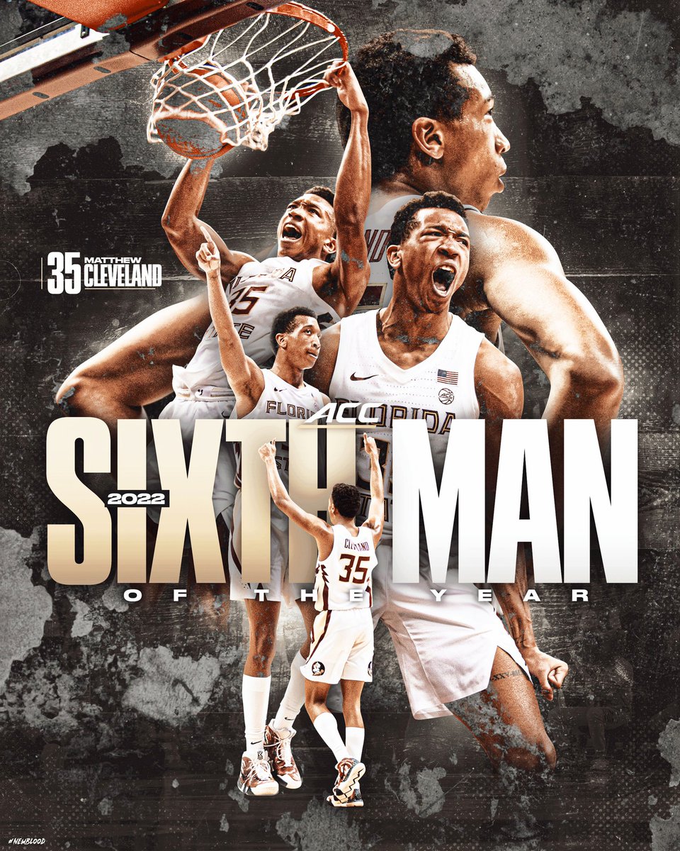 𝗔𝗖𝗖 𝗦𝗜𝗫𝗧𝗛 𝗠𝗔𝗡 𝗢𝗙 𝗧𝗛𝗘 𝗬𝗘𝗔𝗥‼️

Just another day in the office for Matthew Cleveland 🍢

#NewBlood