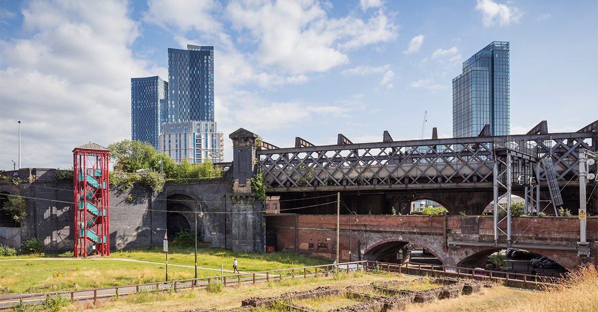 StaceLLP's tweet photo. Stace is excited to announce that we are working with the @nationaltrust to transform a Grade II listed Victorian railway viaduct into a temporary park meeting park in the sky by summer 2022. Find out more: https://t.co/LqsjaYGUCA #geenspace #nature https://t.co/iabRZikShP