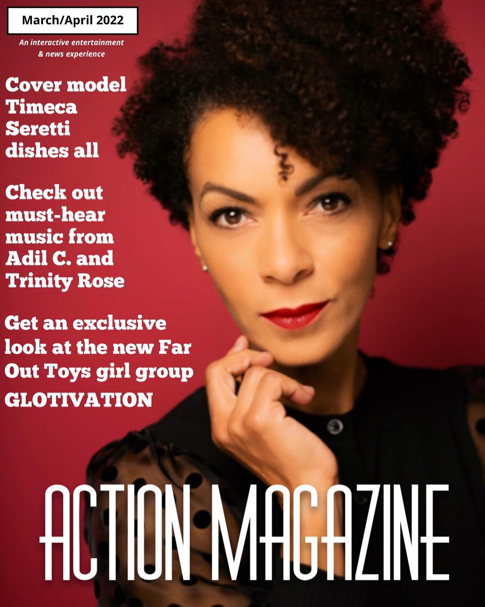 action_mag's tweet photo. Our March/April 2022 issue is out now with cover model @iamtimeca! Take a look to enjoy the journey of these talented individuals and let us know what you think! 

Remember: View the issue on a computer…our XL pages will slow down or not work on your phone! https://t.co/mPk2xuHqG9