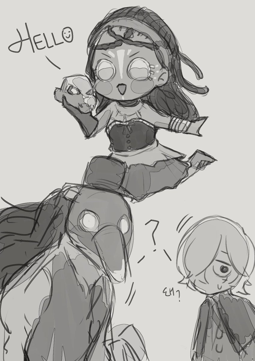 Gameplay doodle
I was trying to clear Andrew's deductions but in my quest to do so, I feel my patience tested so much HAHA

Maybe cuz I don't have to interact with others much using other charas but ohmygod and she just ran off once I was downed _(┐「ε:)_ 