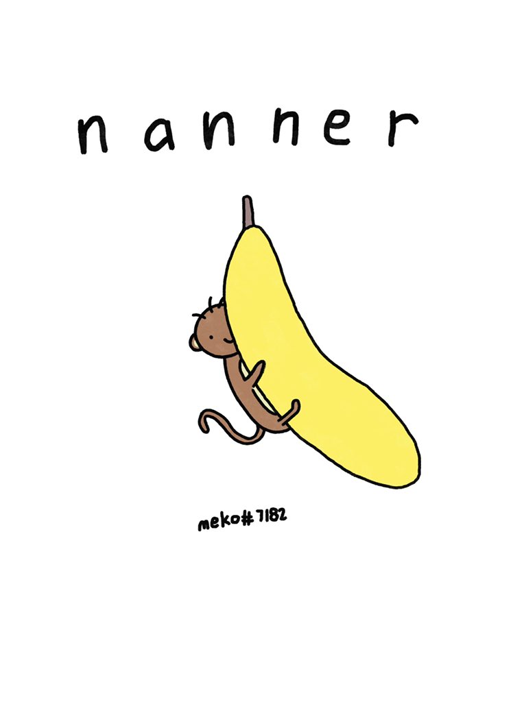 02m_ek0's tweet photo. found another cool project with a really cute art style! couldnt help but make this 🍌 @magicmonkies https://t.co/7ZkGF9Pzsw