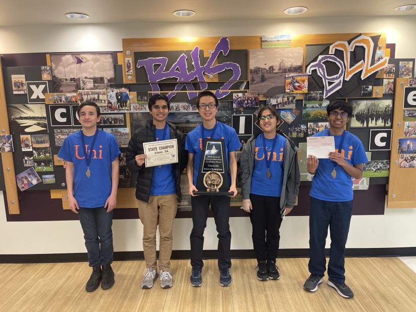 UniversityLabQB's tweet photo. Uni wins the Masonic Bowl state championship in Class 3A after a close final against IMSA! Thanks for a great tournament. https://t.co/sYOnZorCmk