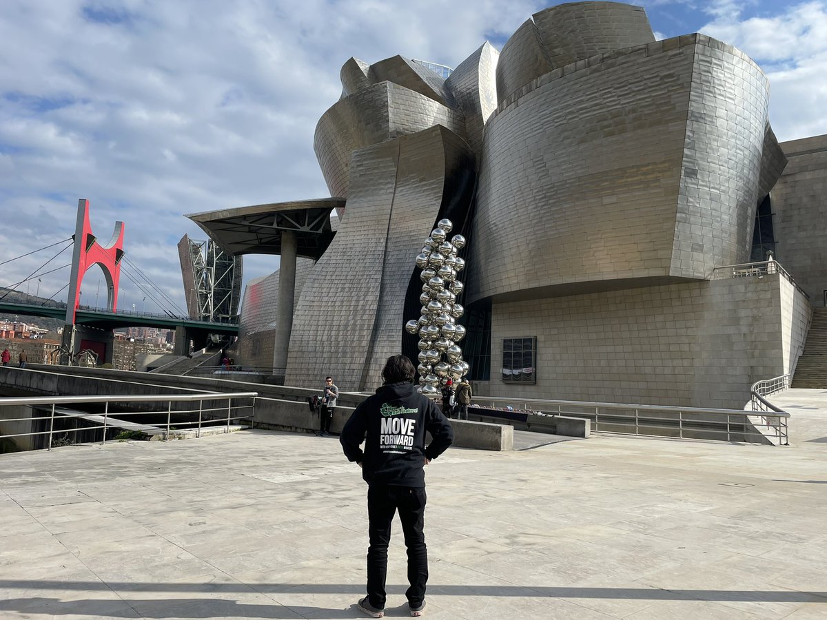 Teaching Guggenheim Bilbao about the art of #congreenience