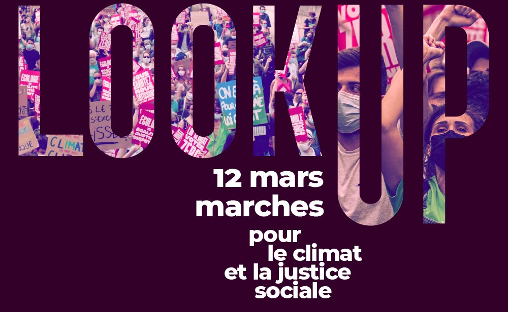 📢 Le rapport du #GIEC est sans appel. Alors, qu'est-ce qu'on fait maintenant ? 👉 On bâtit un avenir juste et soutenable pour toutes et tous 👉 On continue de lutter pour la protection du vivant 👉 On fait passer le message ce samedi 12 mars marcheclimat.fr/12mars/ #LookUp