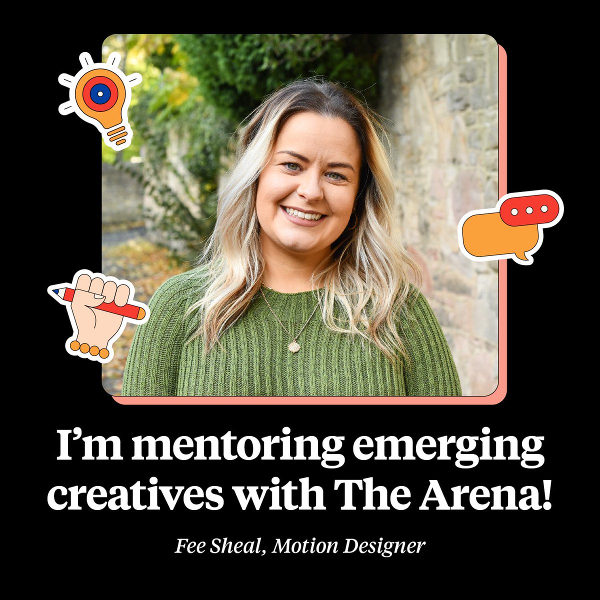 Excited to be a part of <a href="/TheArenaUK/">The Arena</a> Mentorship scheme this year! ✨

The Arena have opened the doors today for anyone less than 2 years into industry looking for a mentor. There's an absolute cracking list of mentors and I'm super proud to be a part of it.
bit.ly/3tCKCNL