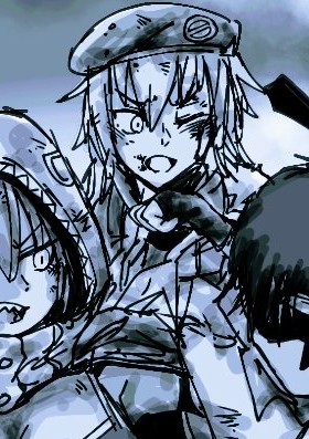 うちのMG3さん。
身長デカく描かれるのが特徴です。 