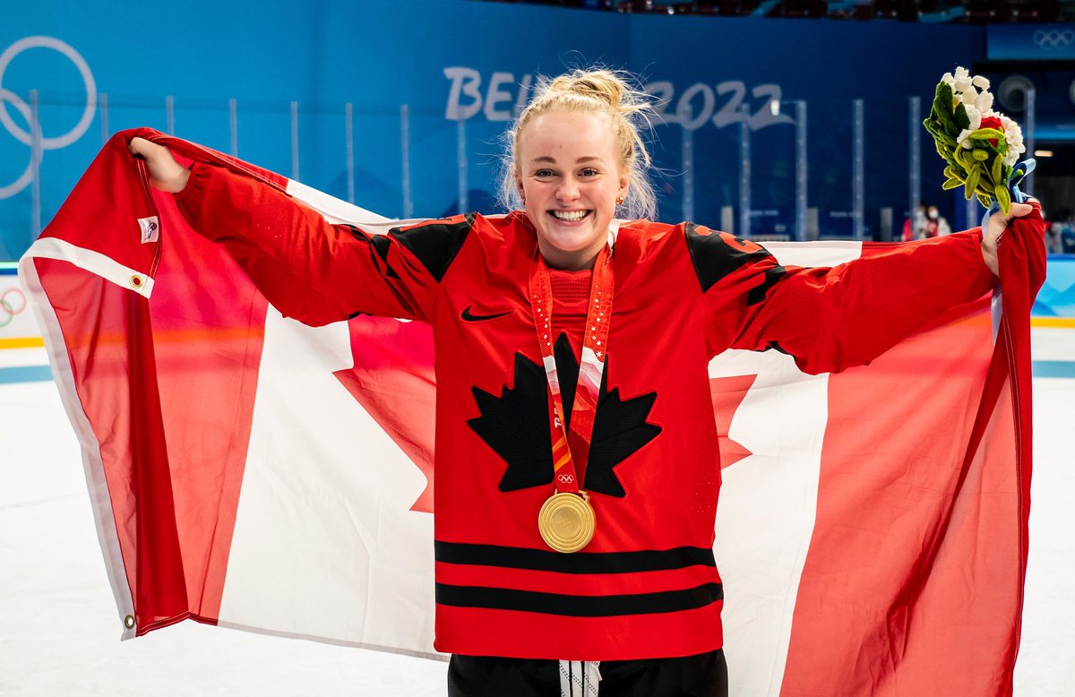 GOLD MEDALIST EMMA MALTAIS IS COMING TO NELSON TOMORROW!🏒🇨🇦🥇. To celebrate #InternationalWomensDay students have the opportunity to meet Emma on Tues Per 4.  Free tickets for the event can be picked up in the foyer Today/Tmrw during lunch.  🎟 are limited (1st come/1st serve).