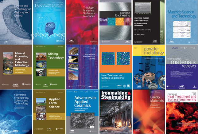 IOM3journals's tweet photo. Just setting up our twitter! Please follow along as we prepare to start tweeting some of the great materials, minerals and mining articles in the @IOM3/@TandFOnline journals at https://t.co/EnlLZ4OdsT

#Materials #Mining #Minerals #MaterialsScience #MaterialsEngineering #MatSci https://t.co/nisbxwcvMy