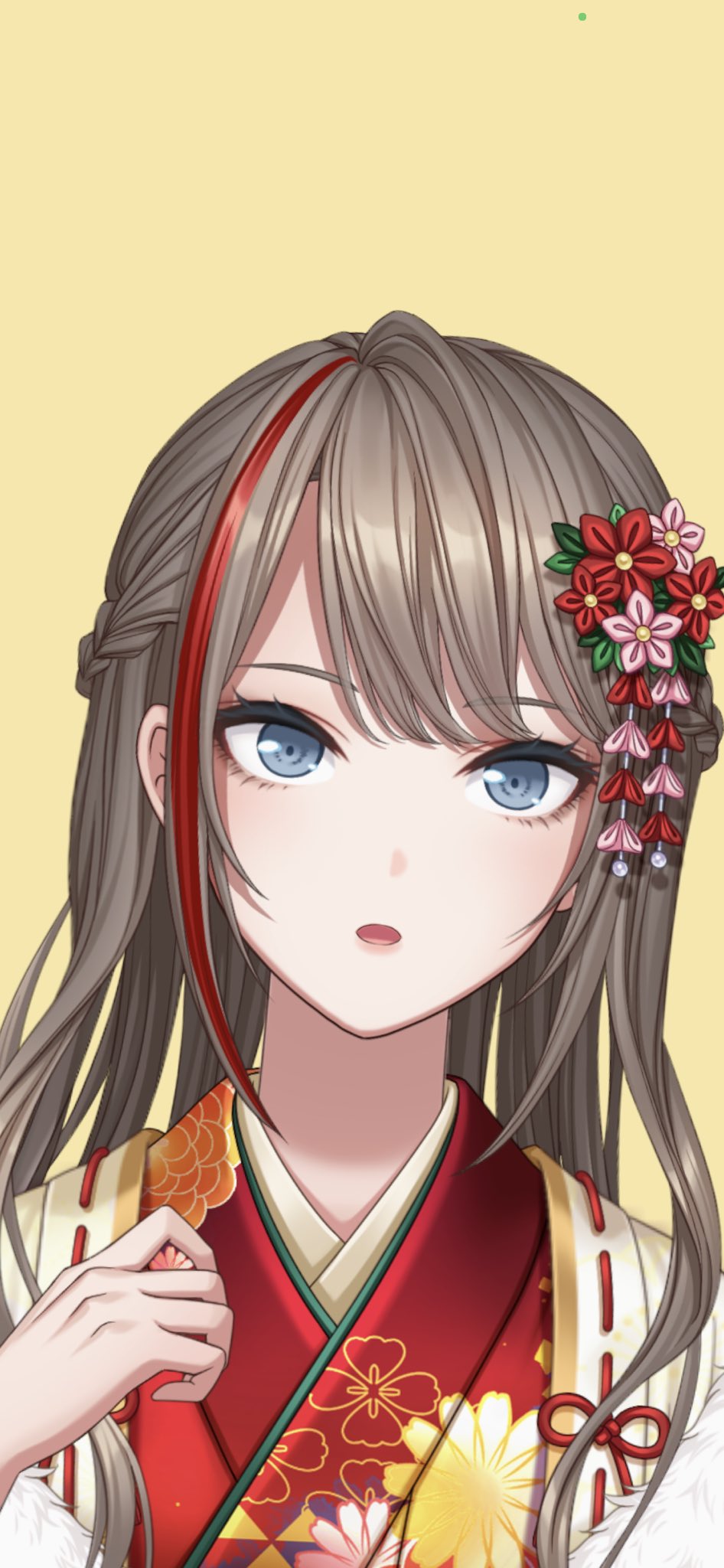 M-Lサイズ】自作 にじさんじ 来栖夏芽 和装【コスプレ衣装