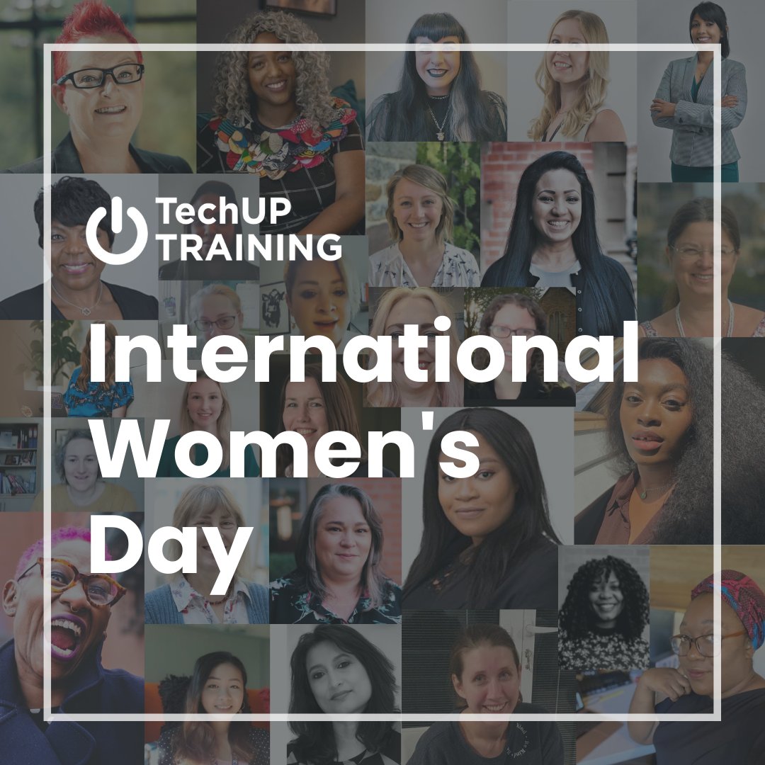 TechUPWomen's tweet photo. On International Women's Day, we'd like to thank all the women who make the TechUP programme possible: our students, alumnae, tutors, mentors, and presenters. Together we are helping to get more #WomenInTech!

#IWD2022 #DiversityInTech #WomenInSTEM @Dr_Black @IoCoding @durham_uni https://t.co/oVMWucTgTM