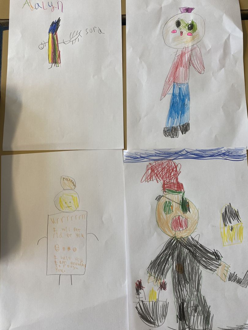MeltonPrimary's tweet photo. @dan__worsley Lots of children choosing to draw pirates this afternoon! #danworsley https://t.co/lKnYxUEd9U