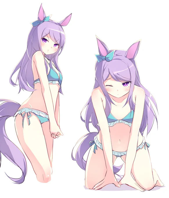 水着マックイーン rkgk #ウマ娘 