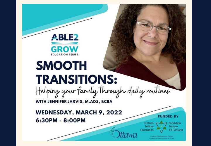 fasdhamiltonca's tweet photo. ABLE2 is putting on a webinar about Smooth Transitions.  Click here to register: https://t.co/zafiWFObSk https://t.co/g0opvHclXh
