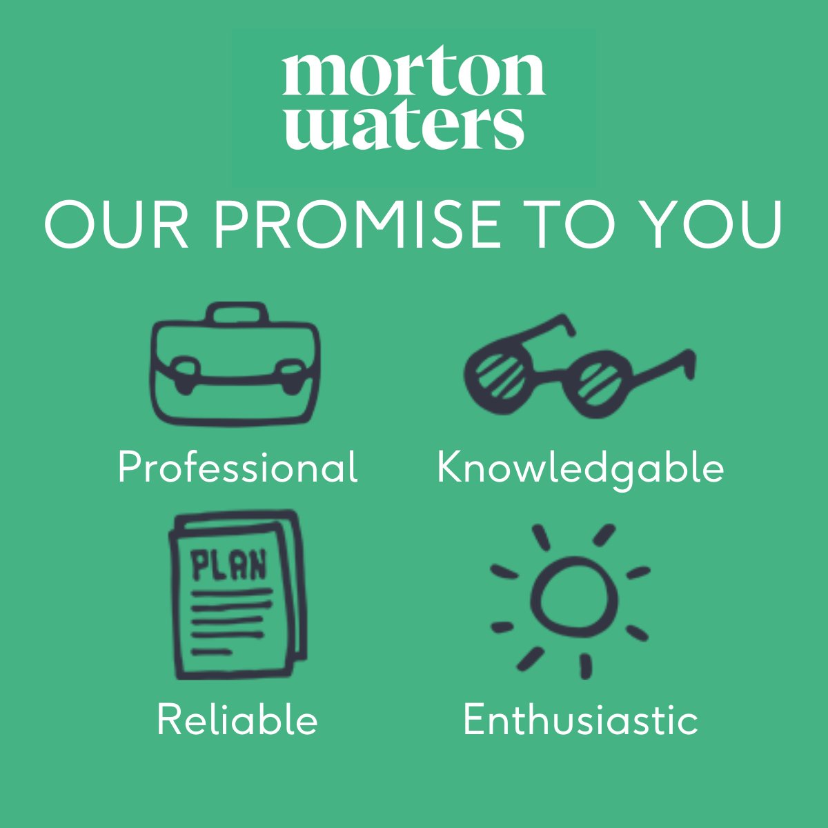 We strive to provide the best client service possible. It drives us mad when we work with agency partners who don't call us back, don't choose to resolve issues quickly and don't seem overly bothered about working to satisfy us as a client.

mortonwaters.com/about/

#B2BMarketing