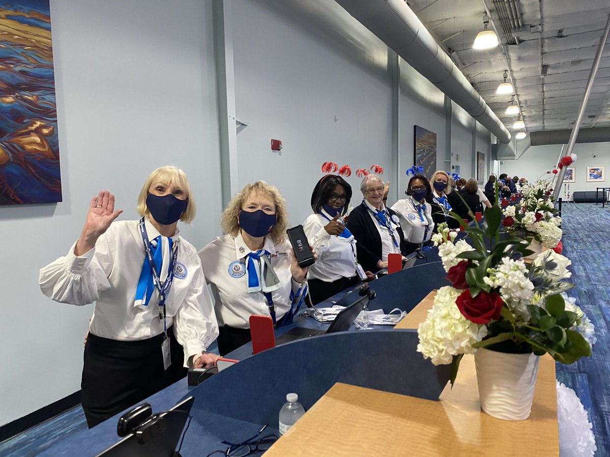 JAXPORT's tweet photo. We’re all smiles as we prepare to welcome passengers aboard the first major cruise line to depart from JAXPORT in 2 years. Another reason to celebrate, it’s also @carnivalcruise 50th birthday #sailabration #choosefun https://t.co/vgFno2wnOF