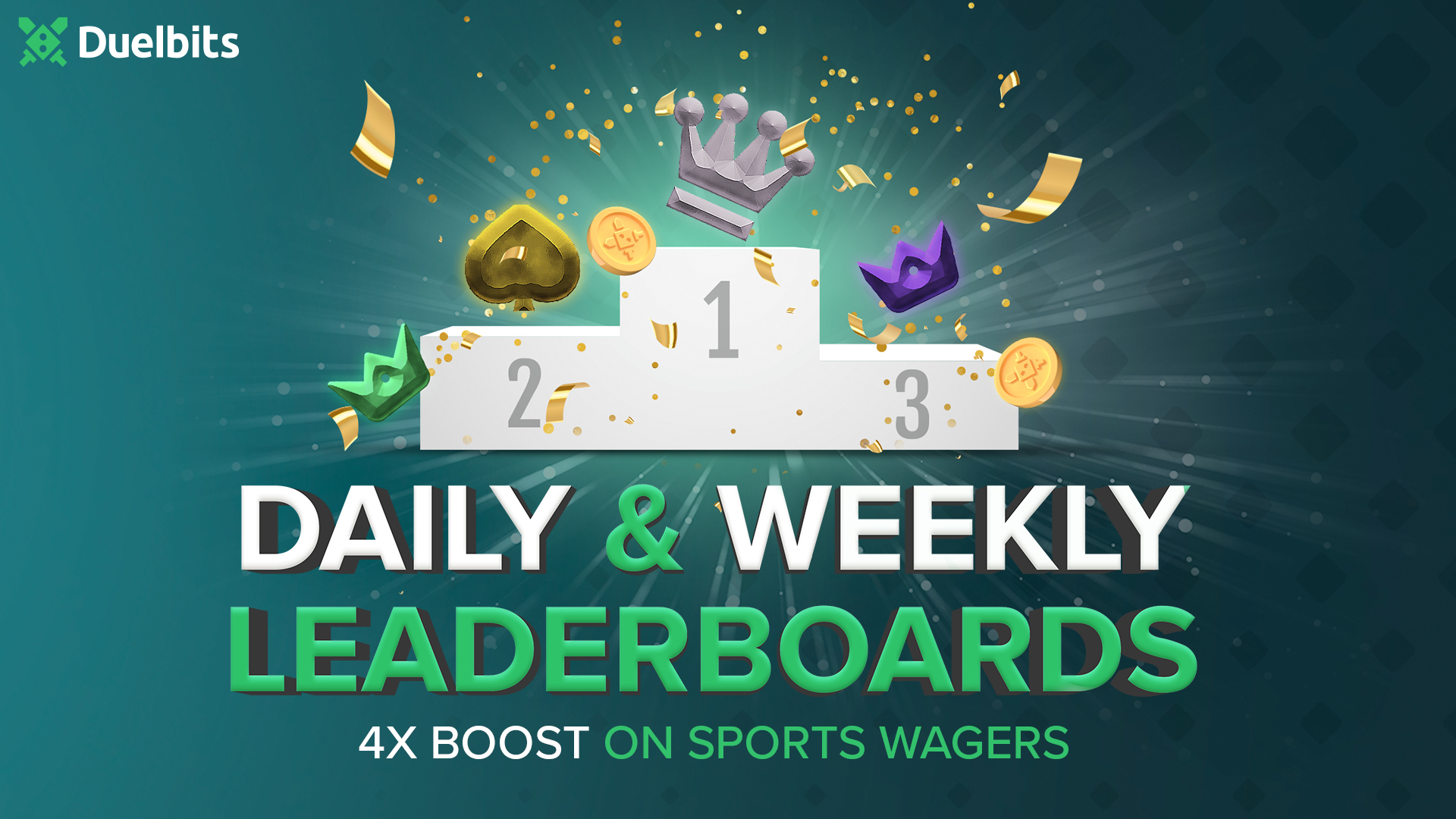 Duelbits We Have Some Exciting Leaderboard News For All Of Our Sportsbook Fans All Sportsbook Wagers Are Now Counted As 4x On The Daily And Weekly Leaderboard Meaning A 5 Duelbits We Have Some Exciting Leaderboard News For All Of Our Sportsbook Fans All Sportsbook Wagers Are Now Counted As 4x On The Daily And Weekly Leaderboard Meaning A 5