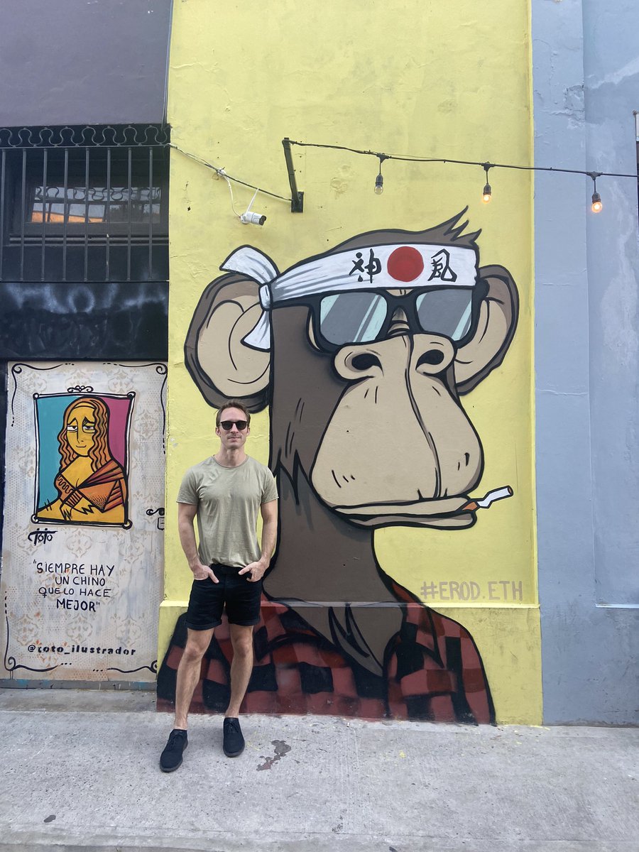 JeJeffries's tweet photo. #Bayc Art popping up across multiple continents. Any of big @BoredApeYC murals you know about? https://t.co/4cX3xTUgrp